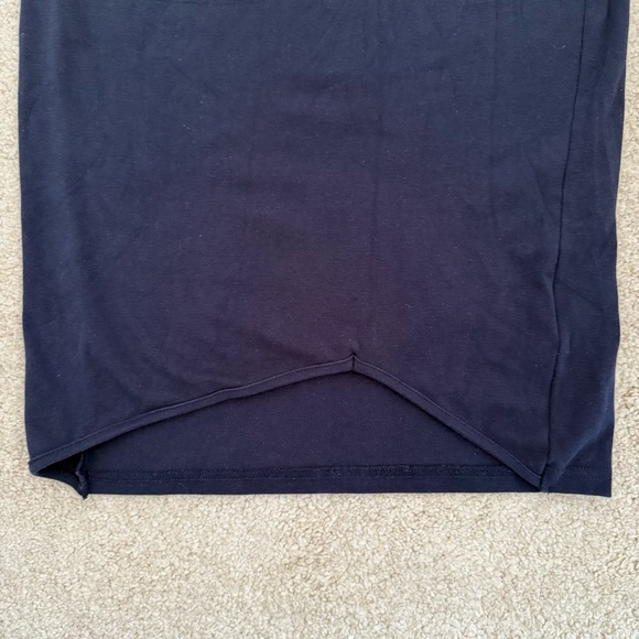 Legoe Heritage navy bodycon maternity skirt AUS size 2 - Picture 6 of 11